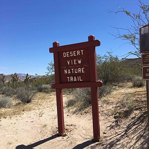 Trail sign