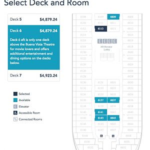 Disney Cabin Chart