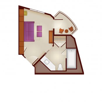 Floorplans For 1 Bedroom Villa At Disney S Riviera Resort The