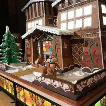 Grand Californian Lobby Gingerbread House 2019