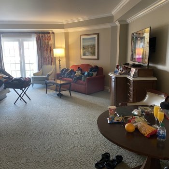 Grand Floridian RPC Royal Palm Club Main Building 2 Queen Deluxe Room May 2022