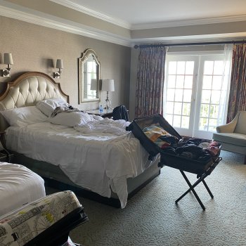 Grand Floridian RPC Royal Palm Club Main Building 2 Queen Deluxe Room May 2022