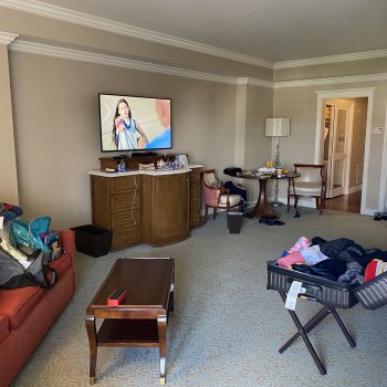 Grand Floridian RPC Royal Palm Club Main Building 2 Queen Deluxe Room May 2022