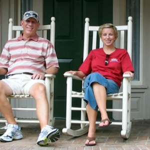 Taking it easy at Hall of Presidents