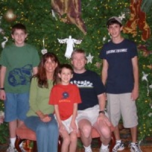 Christmas Photo at the Grand Floridian