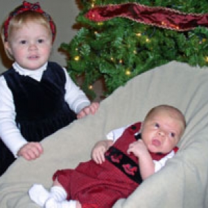 Emma and Matthew Xmas 2005