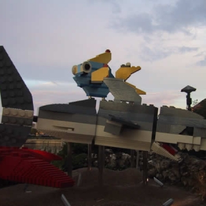 Fish Lego display at DTD