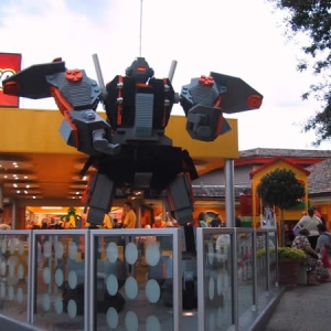 Robot Lego display at DTD