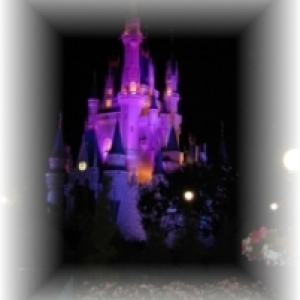 Castle at night