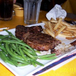 Steak at Planet Hollywood