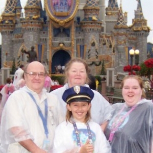 In front of the Castle