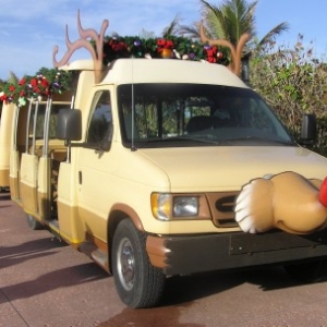 Castaway Cay tram