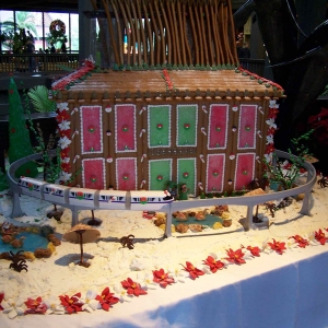 Gingerbread House at Polynesian Resort