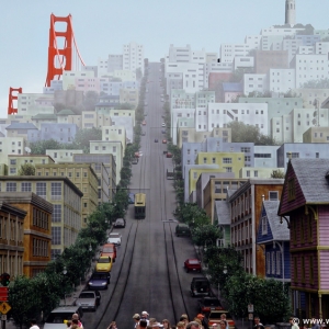 San Francisco Backdrop