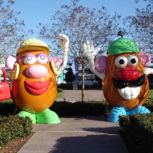 Pop Century Potato Heads