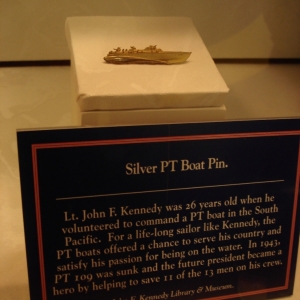 Hall of Presidents Kennedy PT Boat Pin
