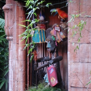 William and Morris at the Enchanted Tiki Room