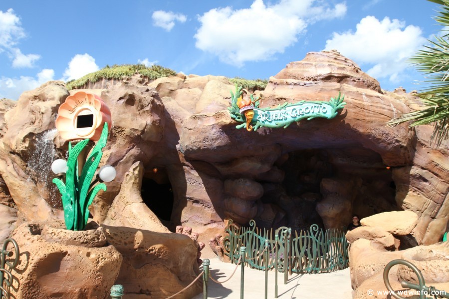 Ariel's Grotto walt disney world