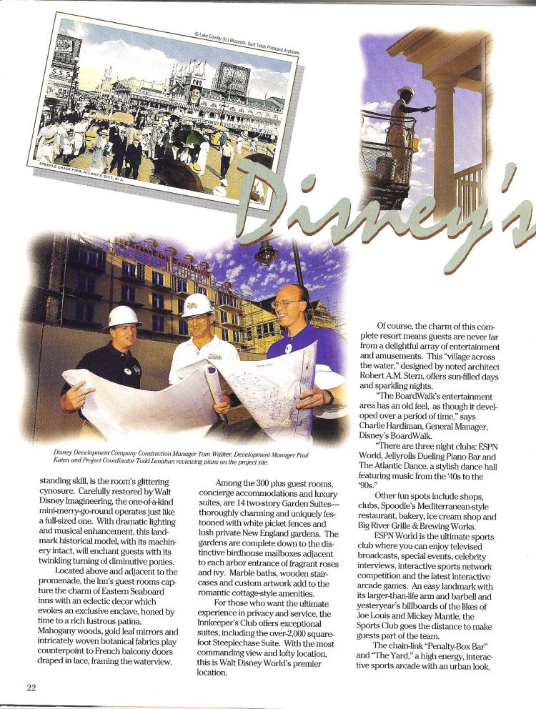 1995 Disney Magazine page 22