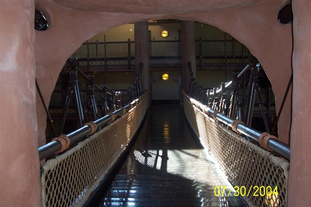 3rd floor suspension bridge