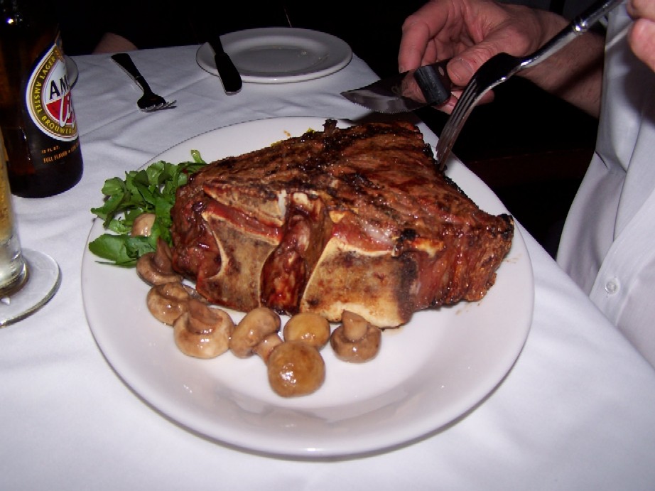 48 oz Steak Before
