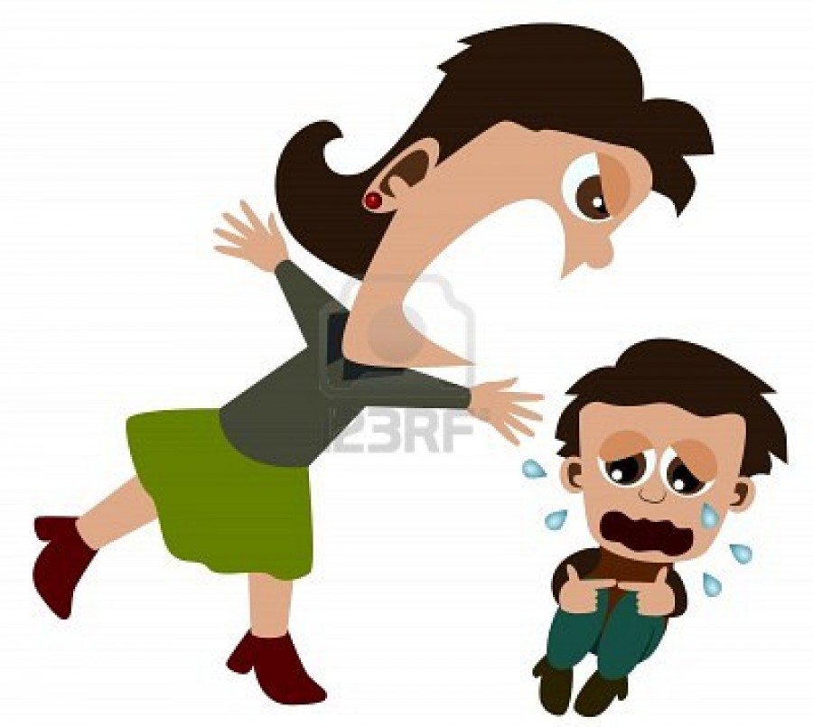 9953918-funny-illustration-of-a-cartoon-mother-scolding-her-son | The DIS  Disney Discussion Forums 