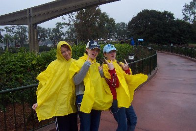 A Wet Crimbo Day in Epcot
