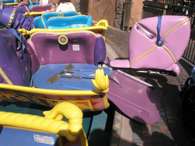 ADA Aladdin Magic Carpet at MK, WDW