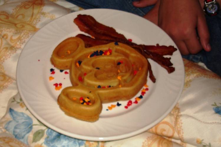 adult mickey waffle
