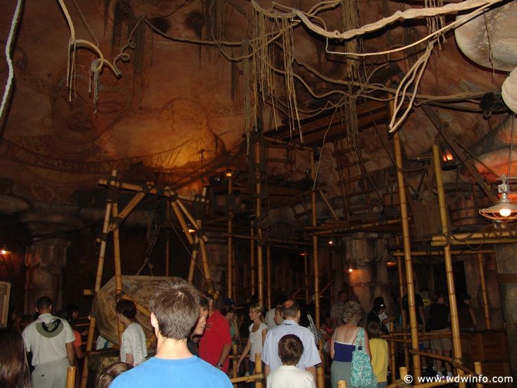 Indiana Jones Adventure, Temple of the Forbidden Eye