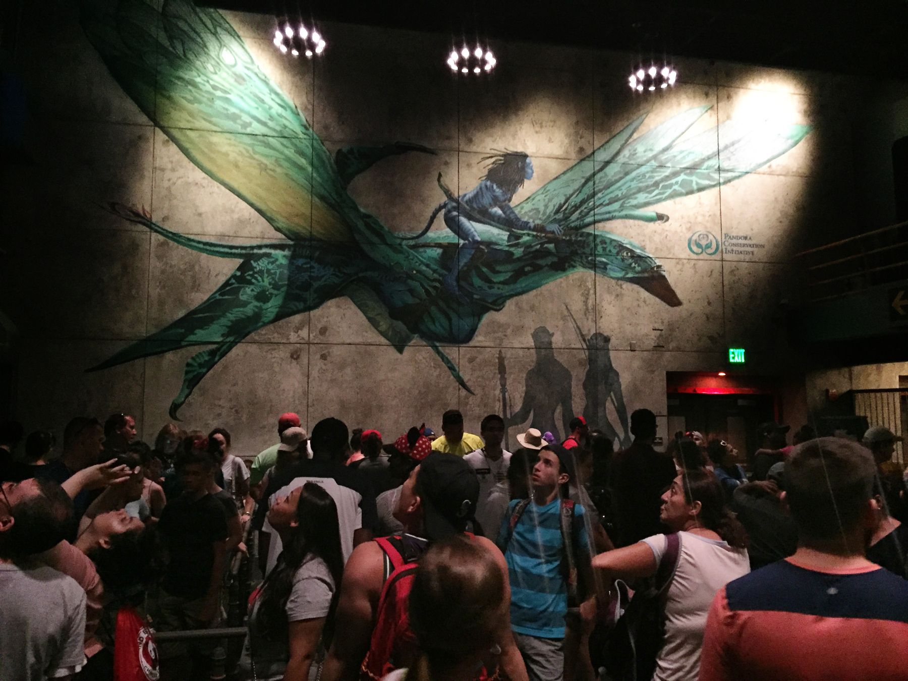 AK - Pandora - FOP queue mural