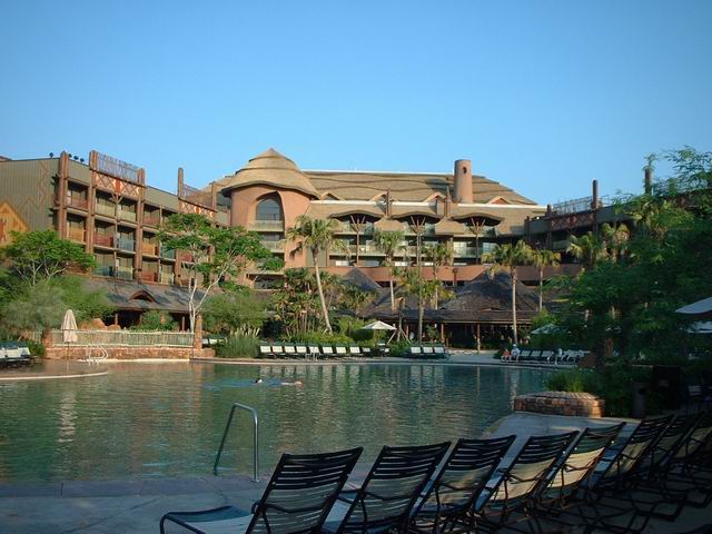 AKL looking across the pool