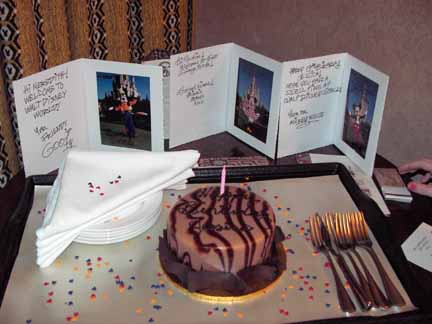 AKL welcome cake