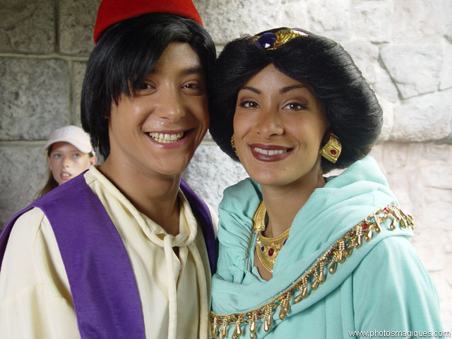 Aladdin and Jasmin