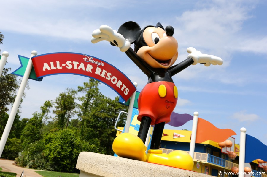 Disney's All Star Sports Resort lobby