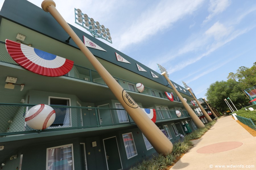 Disney's All Star Sports Resort baseball