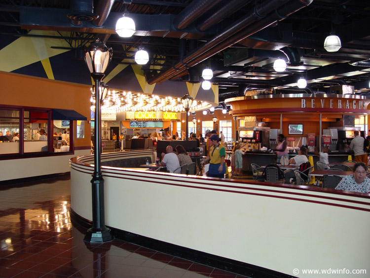 Disney's All Star Movies Resort food court