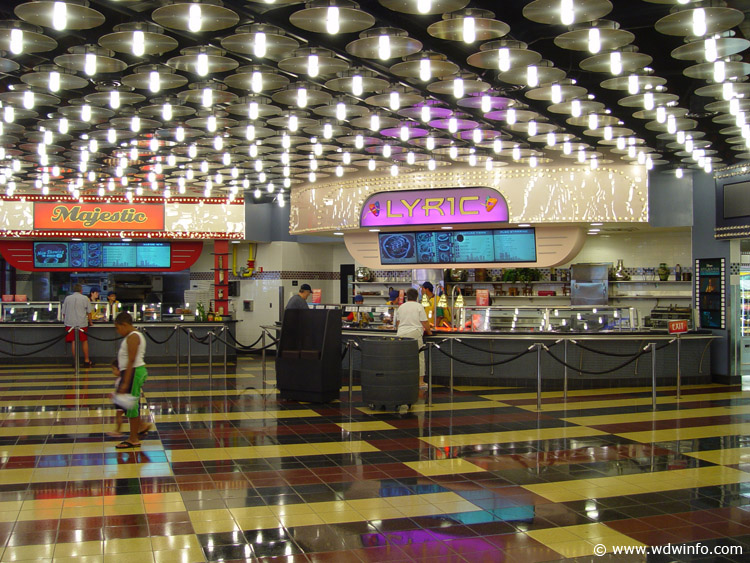 Disney's All Star Movies Resort food court
