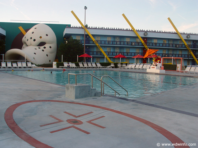 Disney's All Star Movies Resort pool