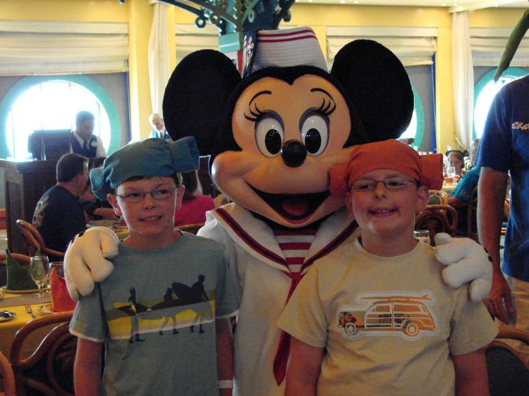 Andrew, Minnie and Shane