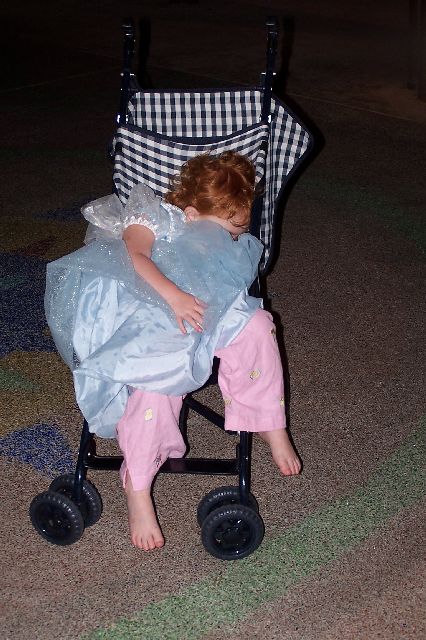 Anne Asleep after Dinner at 1900