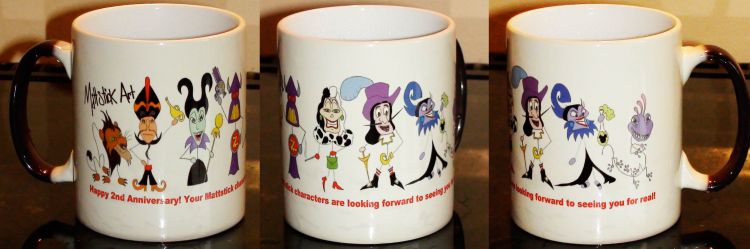 Anniversary Disney Coffee Mug 02
