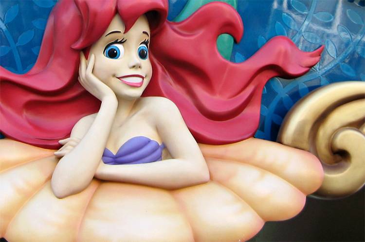 Ariel at the DCA Grotto
