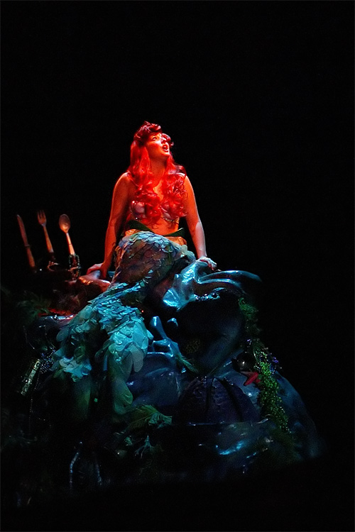 Ariel singing