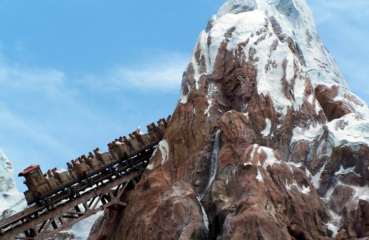 Ascending the summit . . . .