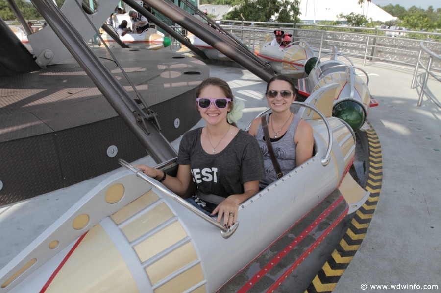 Astro Orbiter Magic Kingdom Tomorrowland