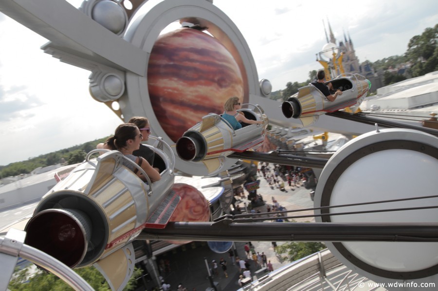 Astro Orbiter Magic Kingdom Tomorrowland