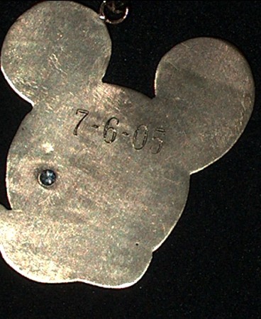 back of my necklace