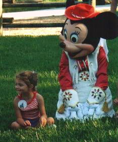 Backyard BBQ - Minnie and Becca