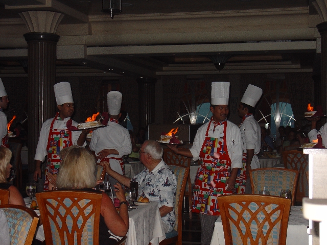Baked Alaska Flambe